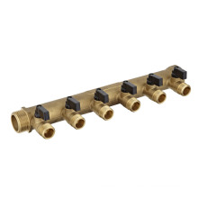 6-Way Brass Manifolds for Water